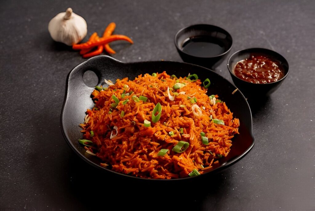 Chicken Fried Rice - Schezwan Spicy fried rice